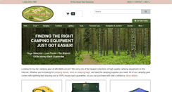 Desktop Screenshot of camping-gear-outlet.com