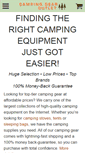 Mobile Screenshot of camping-gear-outlet.com